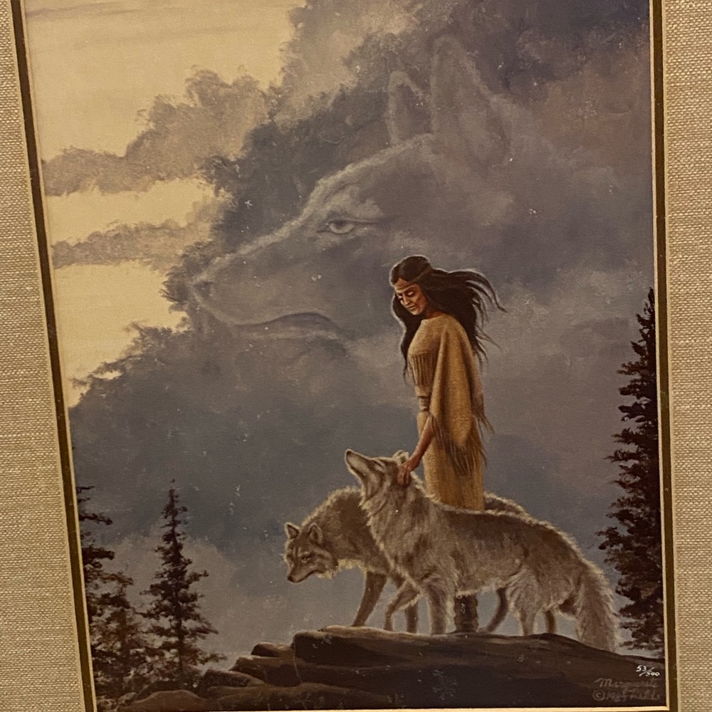 Framed signed artwork. - Picture 2 of 6